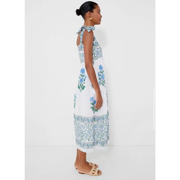 TUCKERNUCK Juliet Dunn Exclusive Poppy Tie Shoulder Dress NWT Size 2 - Picture 4 of 10